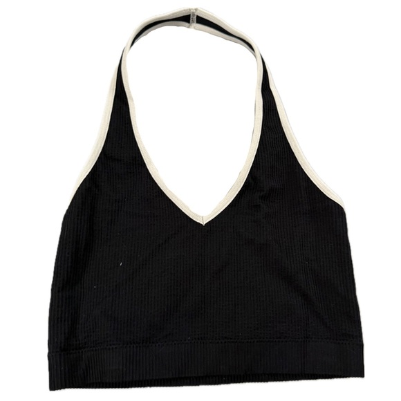 garage black halter tank with white trimming - Picture 1 of 3